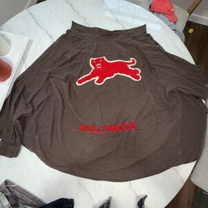 Gucci Brown Casual Button Down thick fabric